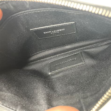 pochette nera ysl